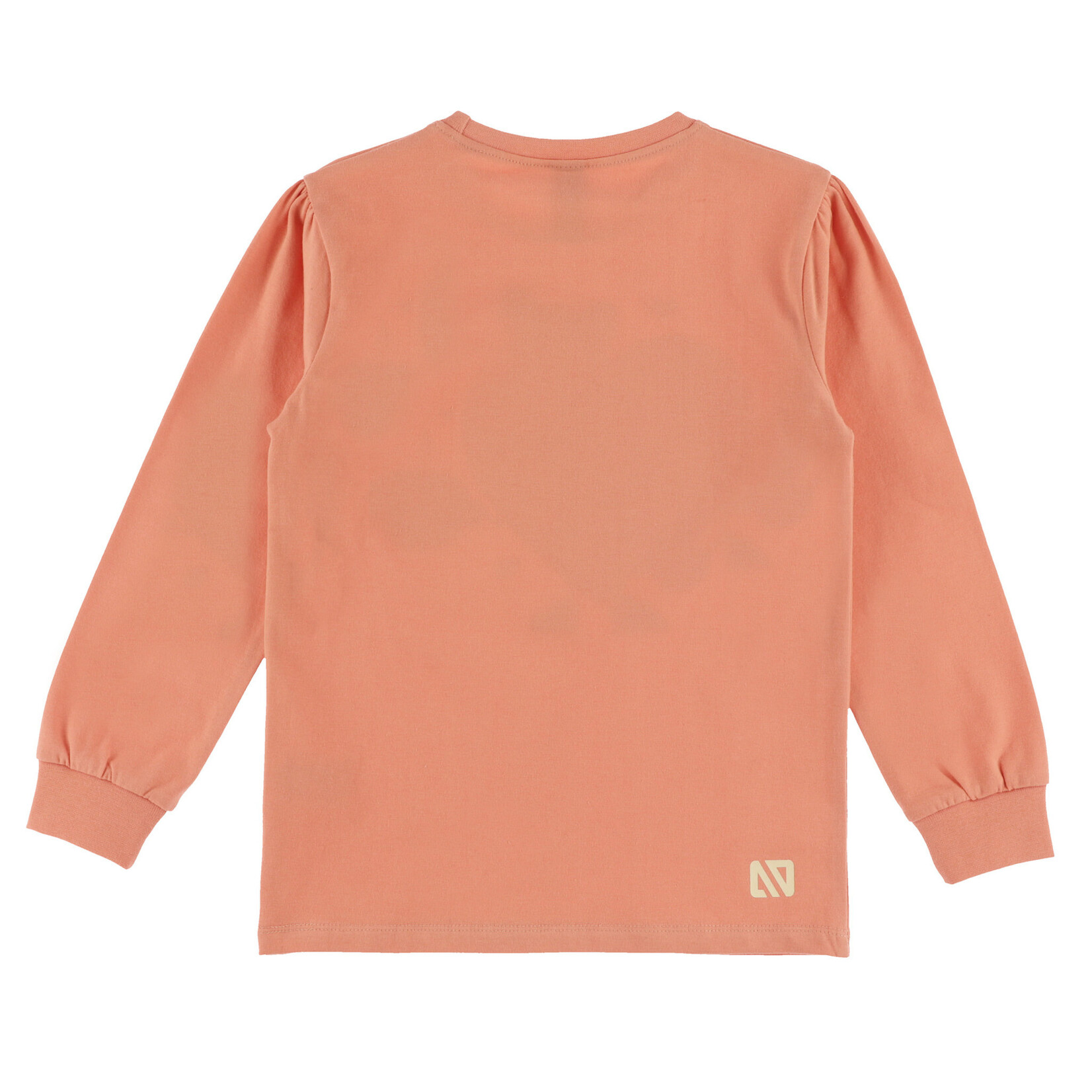 Nanö NANÖ - Ensemble pyjama deux pièces corail et beige avec imprimé de déjeuners joyeux