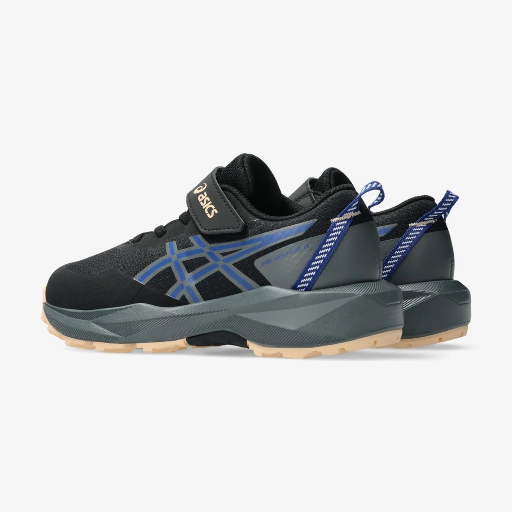 Asics ASICS - Chaussures de sport 'Pre Venture 11PS - Black/Asics Blue'