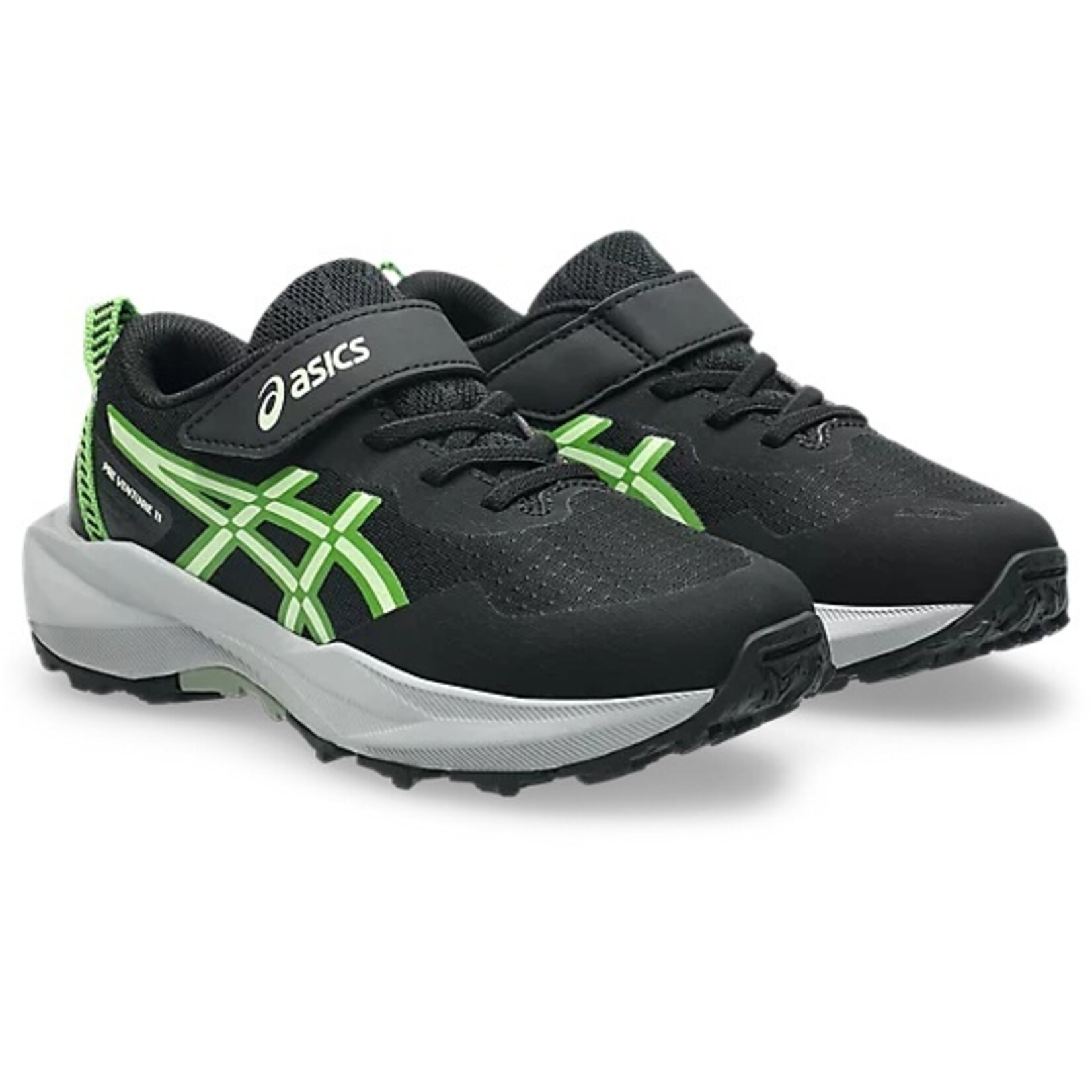 Asics ASICS - Chaussures de sport 'Pre Venture 11PS - Black/Illuminate yellow'