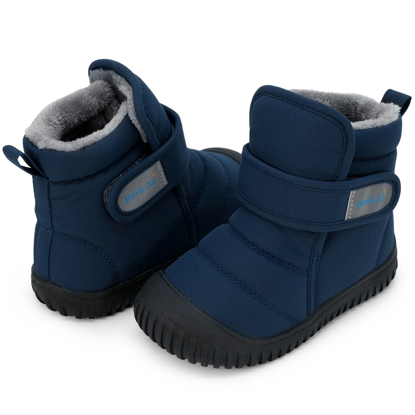 JAN&JUL JAN&JUL - Bottillons  'Toasty-Dry Booties' - Bleu marine foncé