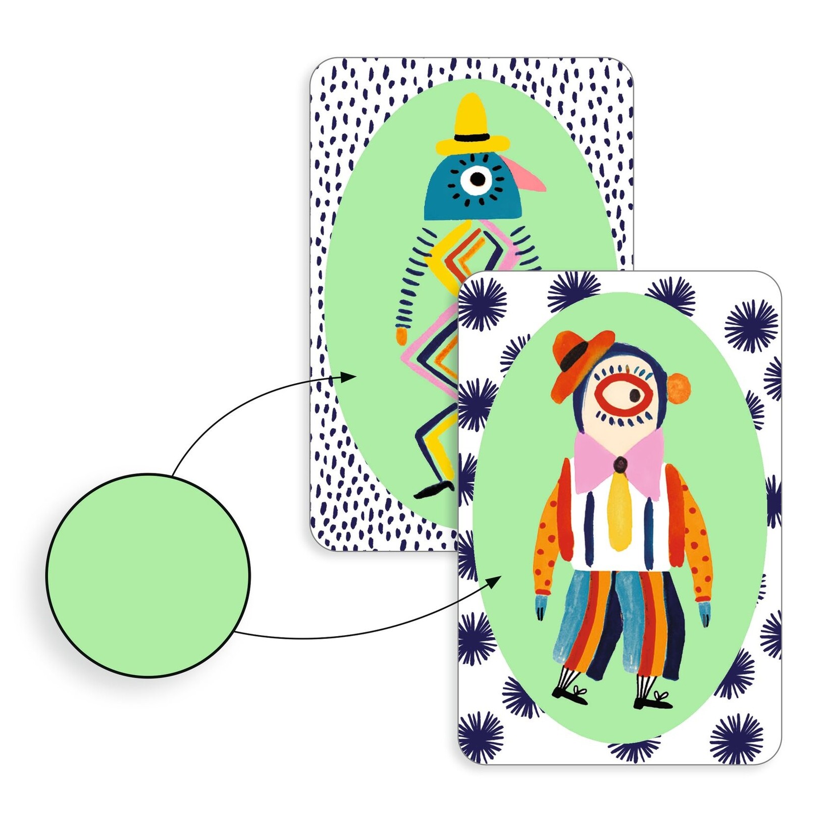 Djeco DJECO - Jeu d'association et de rapidité 'Speedy Crazy'