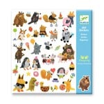 Djeco DJECO - 160 Stickers 'Fluffy Friends'