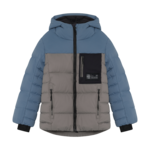 Color Kids ** PROMO LÊVE-TÔT** COLOR KIDS - Manteau de ski matelassé bleu et gris