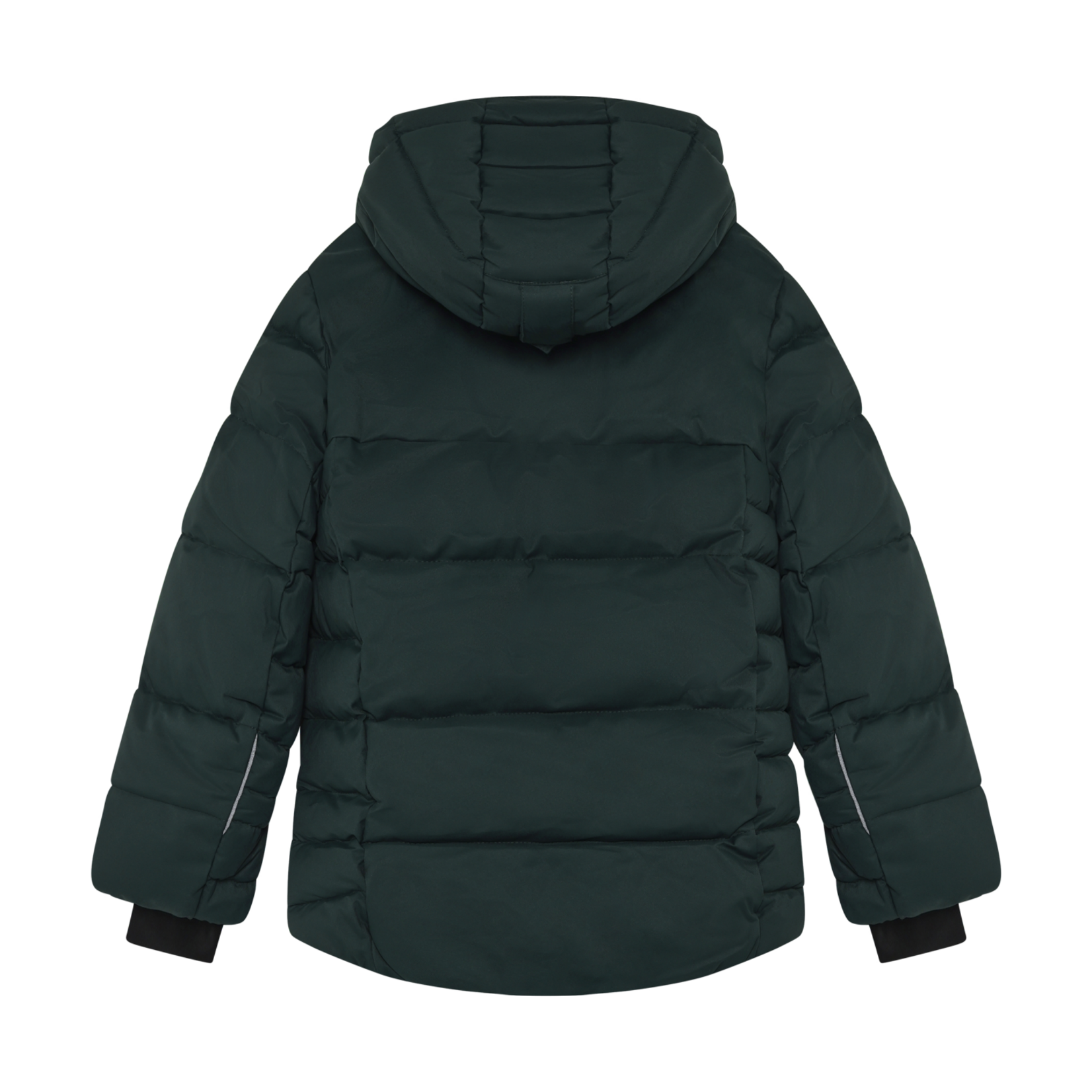 Color Kids COLOR KIDS - Forest green quilted ski puffer jacket