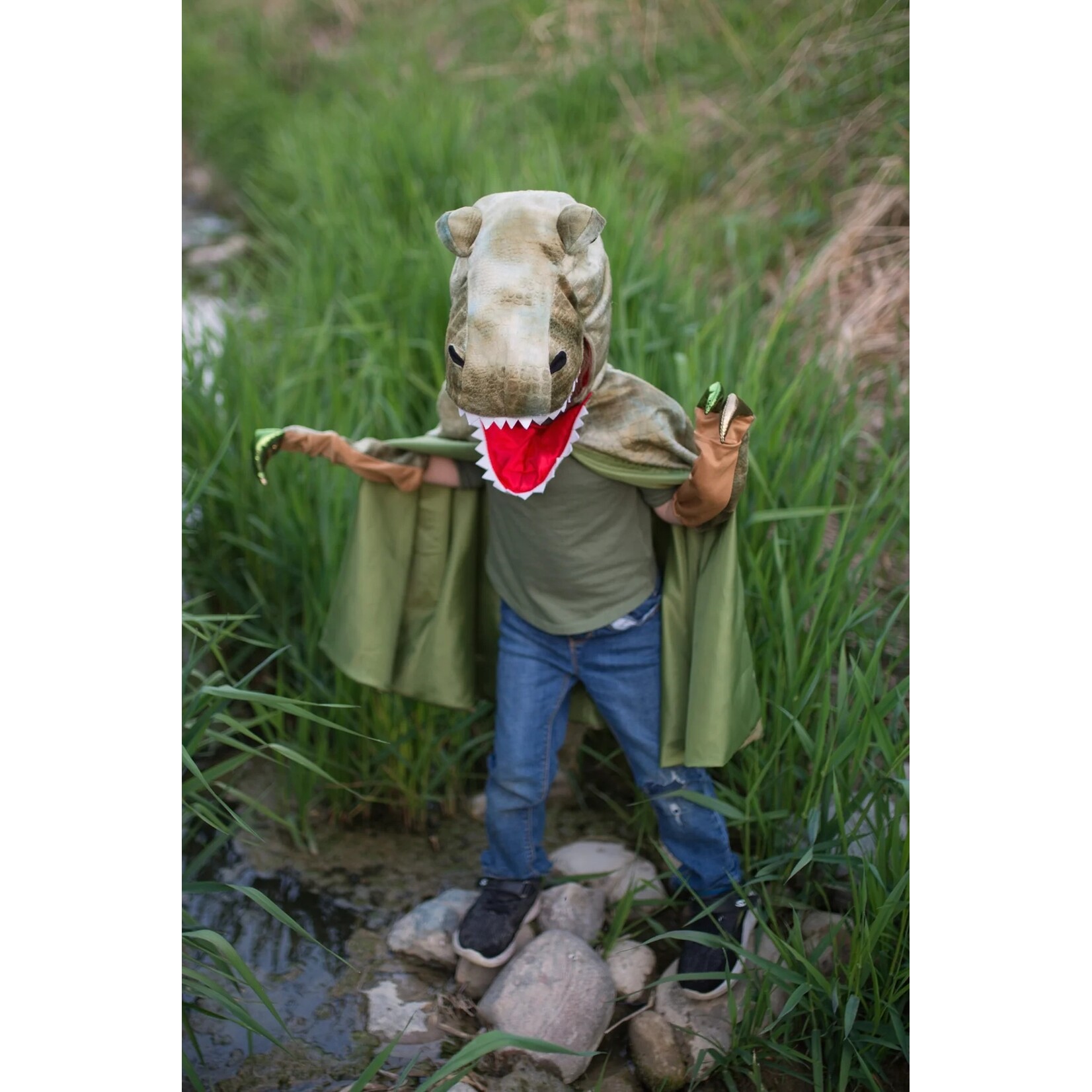 Great Pretenders GREAT PRETENDERS - Cape de dinosaure "T-Rex Grandasaurus" avec griffes (4-6 ans)
