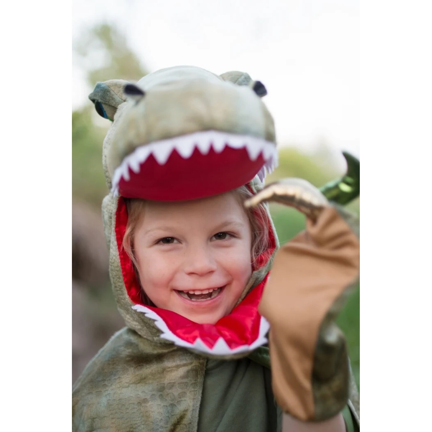 Great Pretenders GREAT PRETENDERS - Cape de dinosaure "T-Rex Grandasaurus" avec griffes (4-6 ans)
