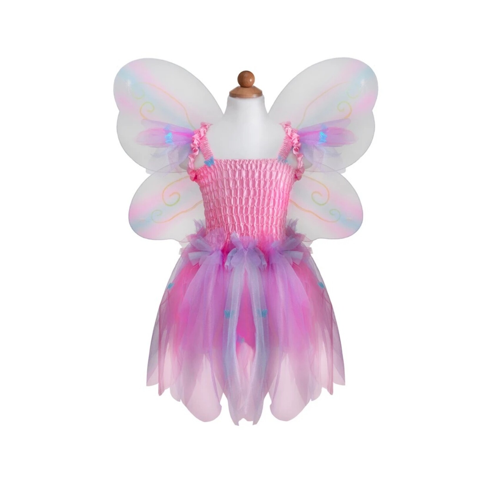 Great Pretenders GREAT PRETENDERS - Robe à tutu multicolore avec ailes de papillons et baguette (5-6 ans)