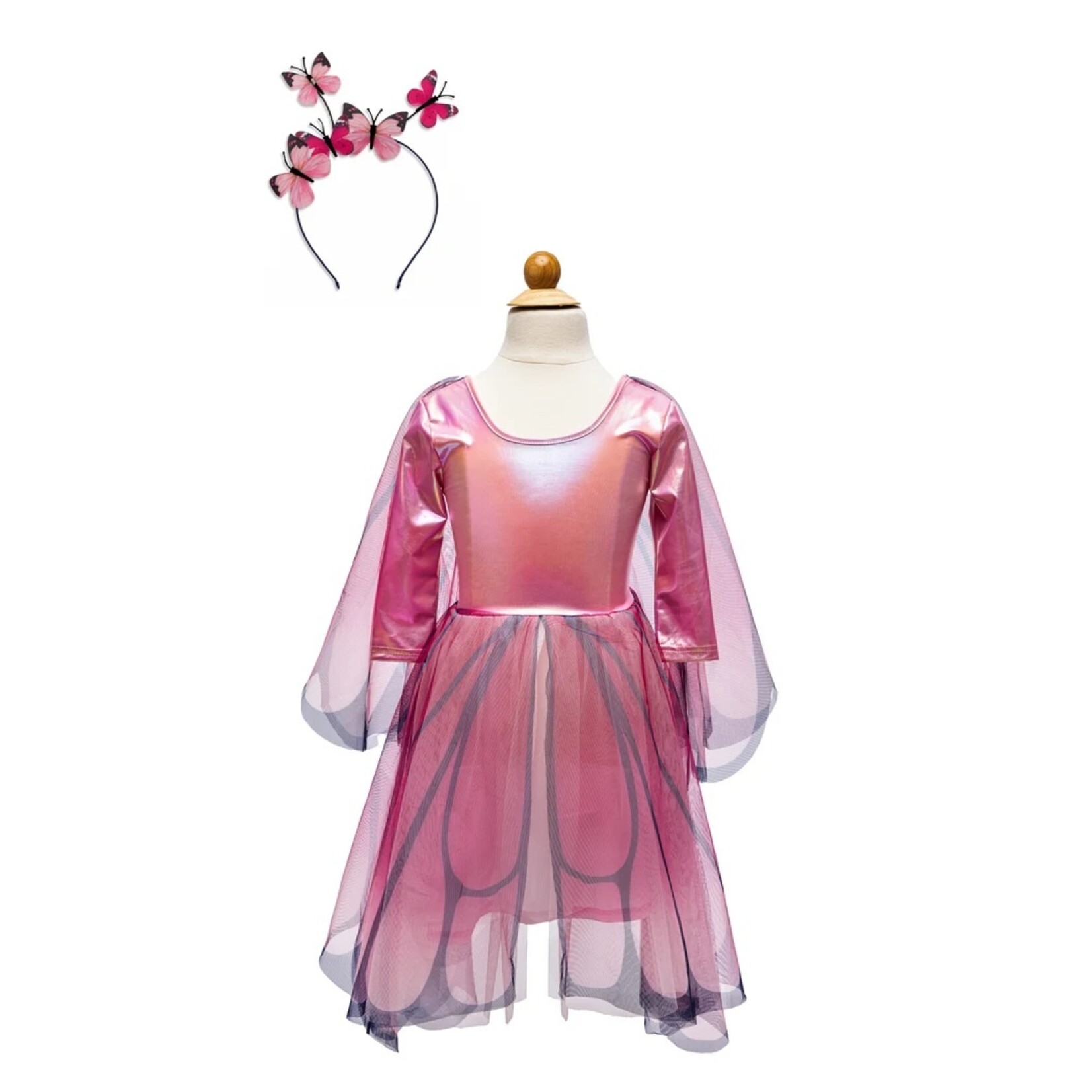 Great Pretenders GREAT PRETENDERS - Twirling butterfly costume/dress with wings and butterfly headband