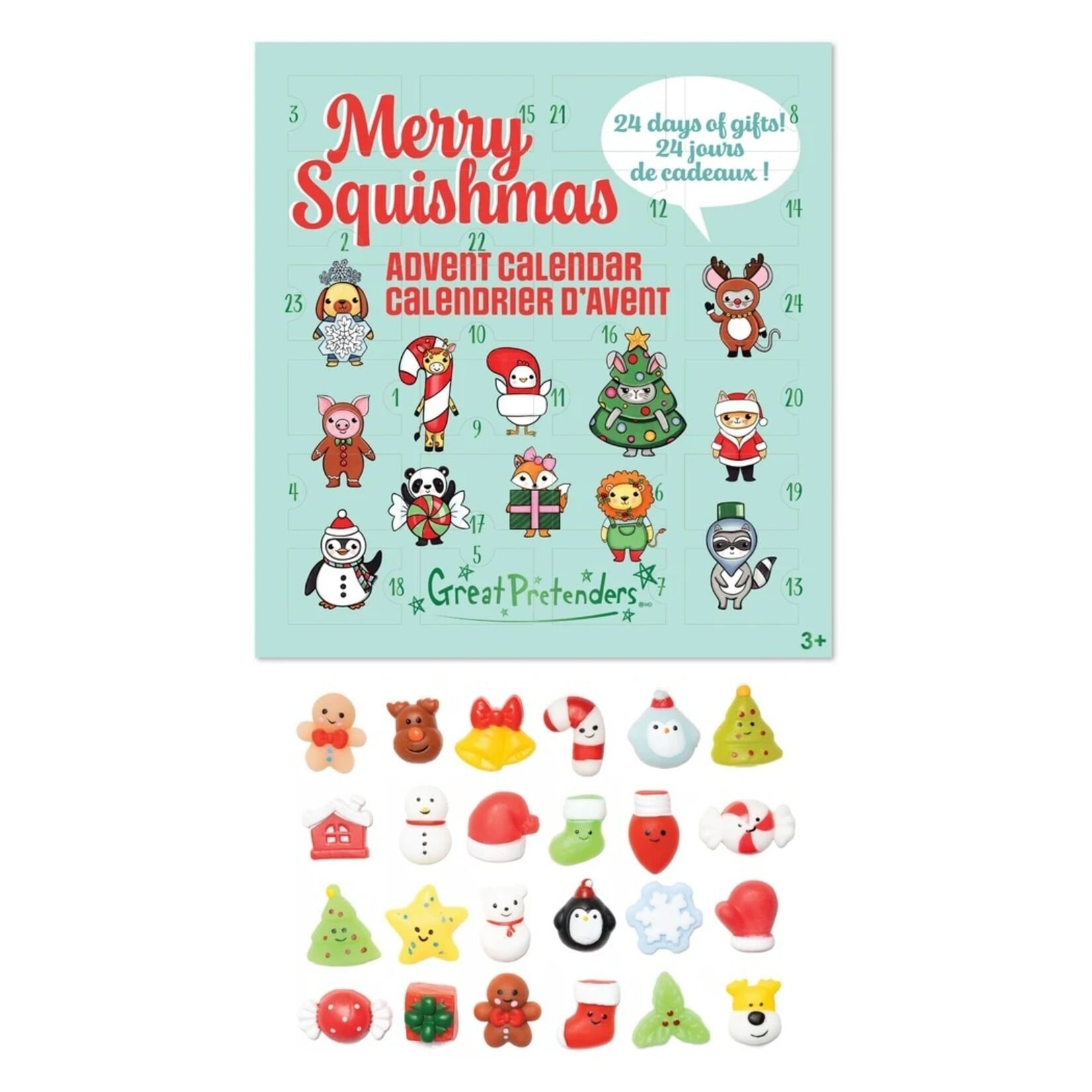 Great Pretenders GREAT PRETENDERS - Calendrier de l'Avent "Merry Squishmas"