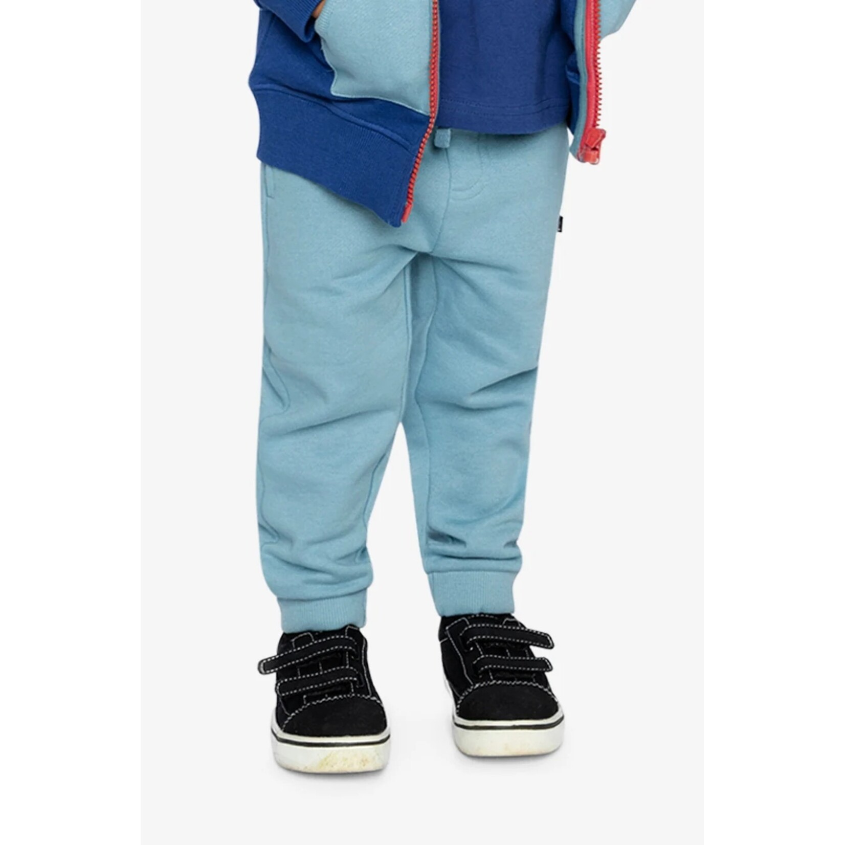 Deux par Deux DEUX PAR DEUX - Pantalon de jogging en molleton turquoise 'Copains nordiques'