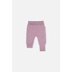 Deux par Deux DEUX PAR DEUX - Pantalon évolutif violet imprimé fleurs en coton biologique