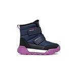 Geox GEOX - Bottes mi-saison avec doublures et imperméables 'J. Trekkyup - Navy/Cyclamen'