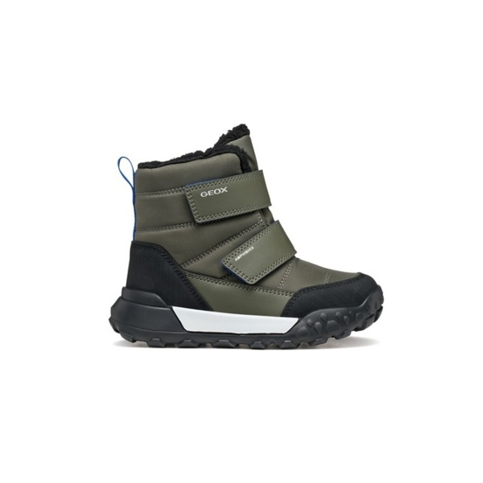Geox GEOX - Waterproof lined mid-season boots 'J. Trekkyup - Dark green/Royal'