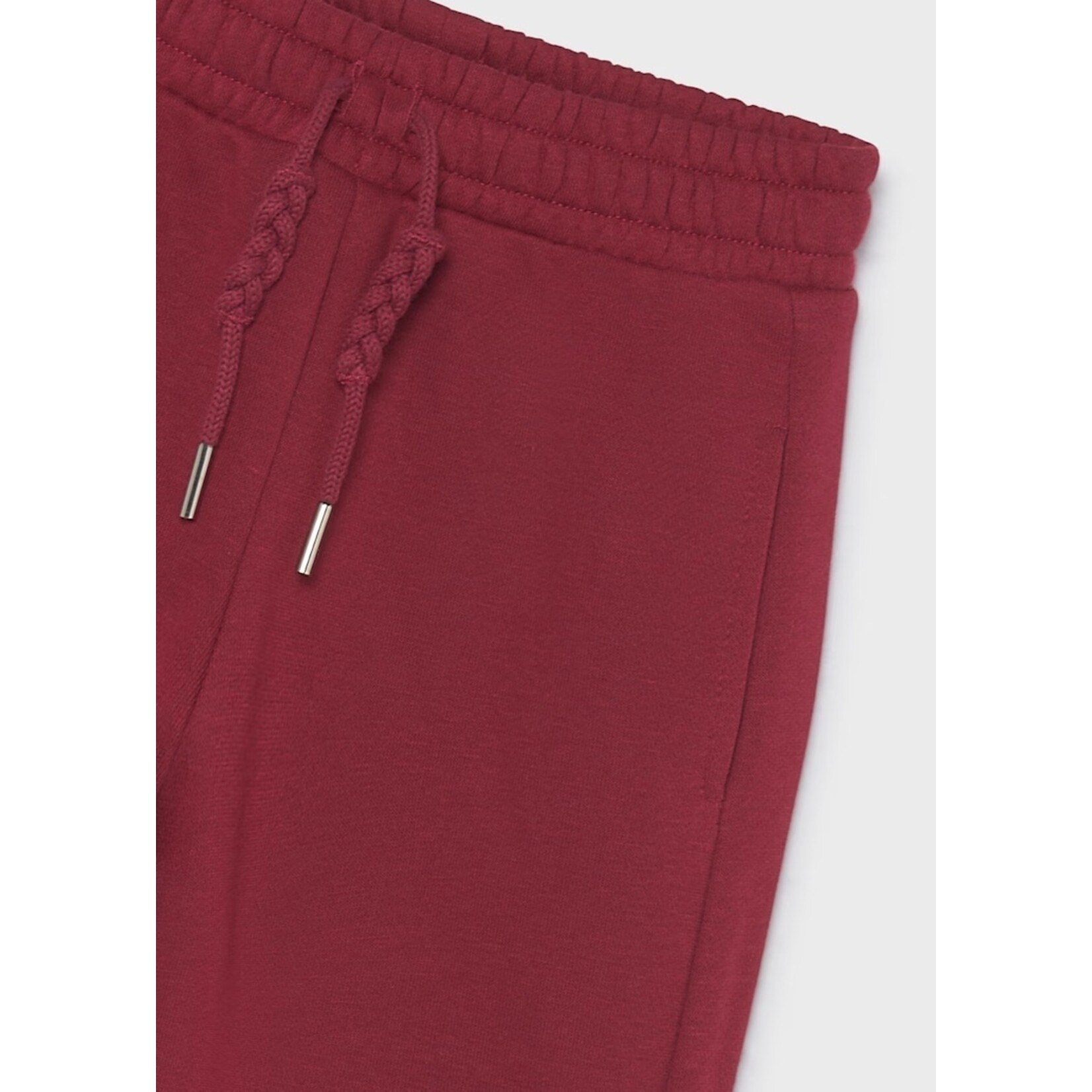 Mayoral MAYORAL - Red, soft, loose-fitting joggers with a drawstring
