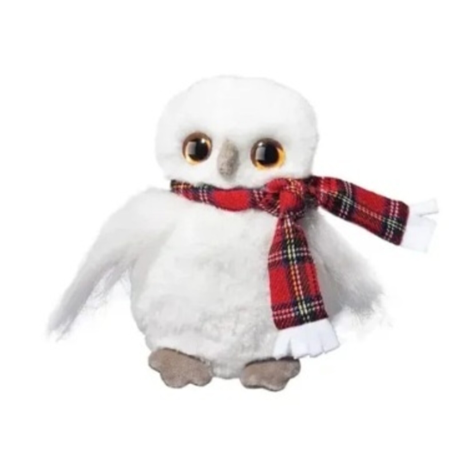 Douglas Cuddle Toys DOUGLAS - Petit hibou hivernal avec écharpe