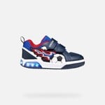 Geox GEOX - Sports shoes with light-up soles 'J. Inek - Navy/Red'