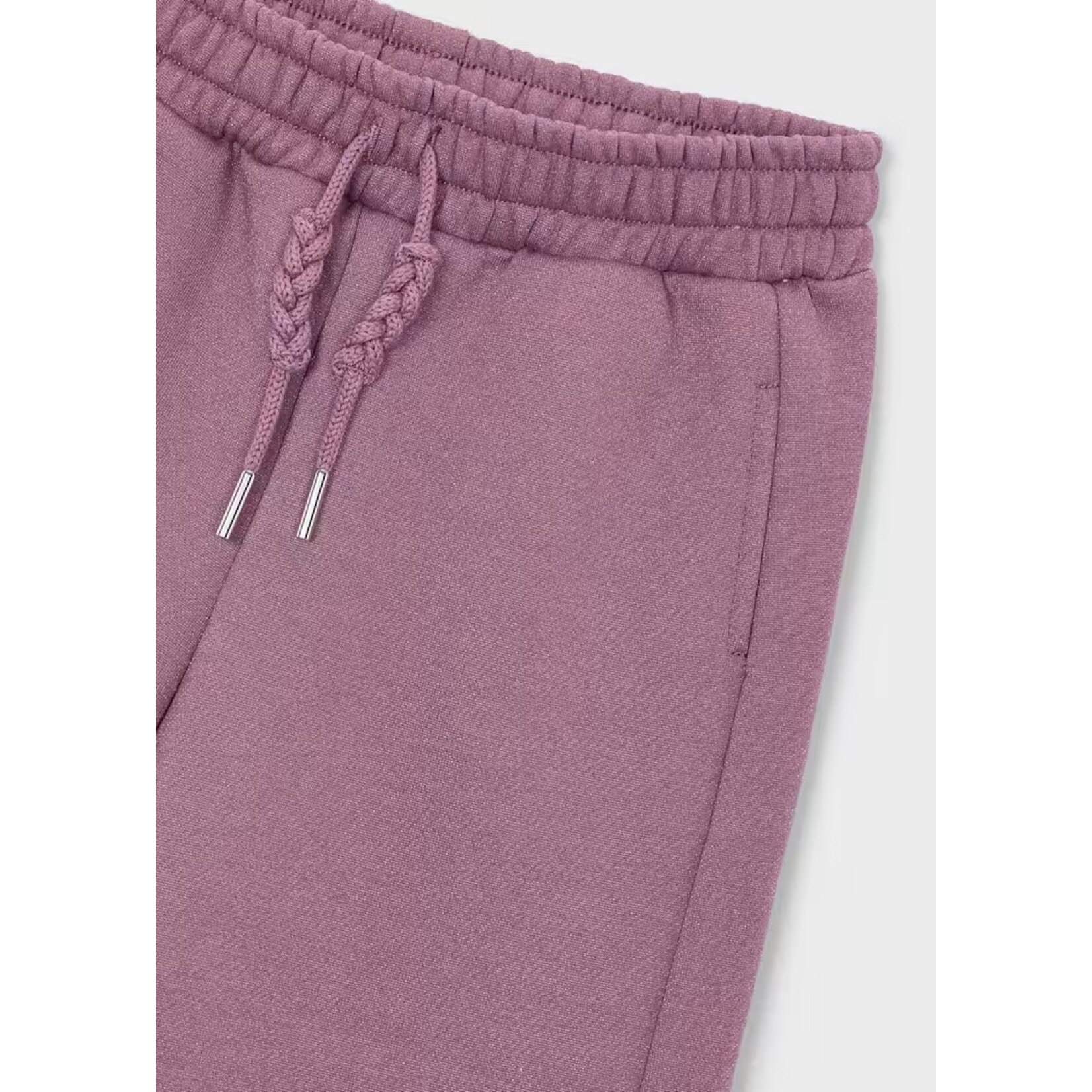 Mayoral MAYORAL - Pantalon violet brillant style jogging souple et ample avec cordon d'ajustement