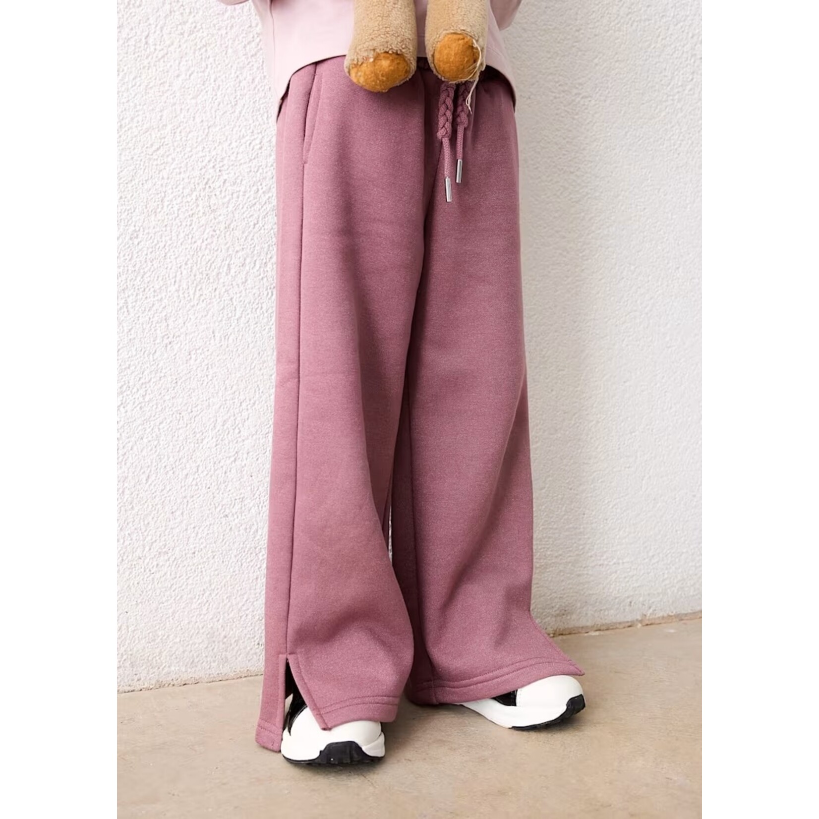 Mayoral MAYORAL - Pantalon violet brillant style jogging souple et ample avec cordon d'ajustement