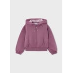 Mayoral MAYORAL - Veste violet brillant molleton à fermeture éclair