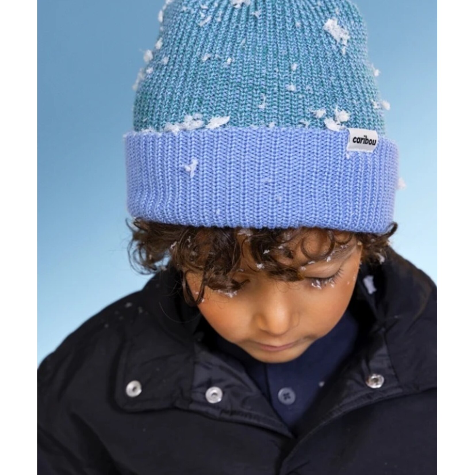 Caribou CARIBOU - Fisherman beanie - Speckled Blue