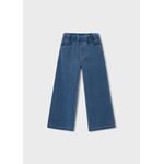 Mayoral MAYORAL - Flared trousers with a pale denim effect
