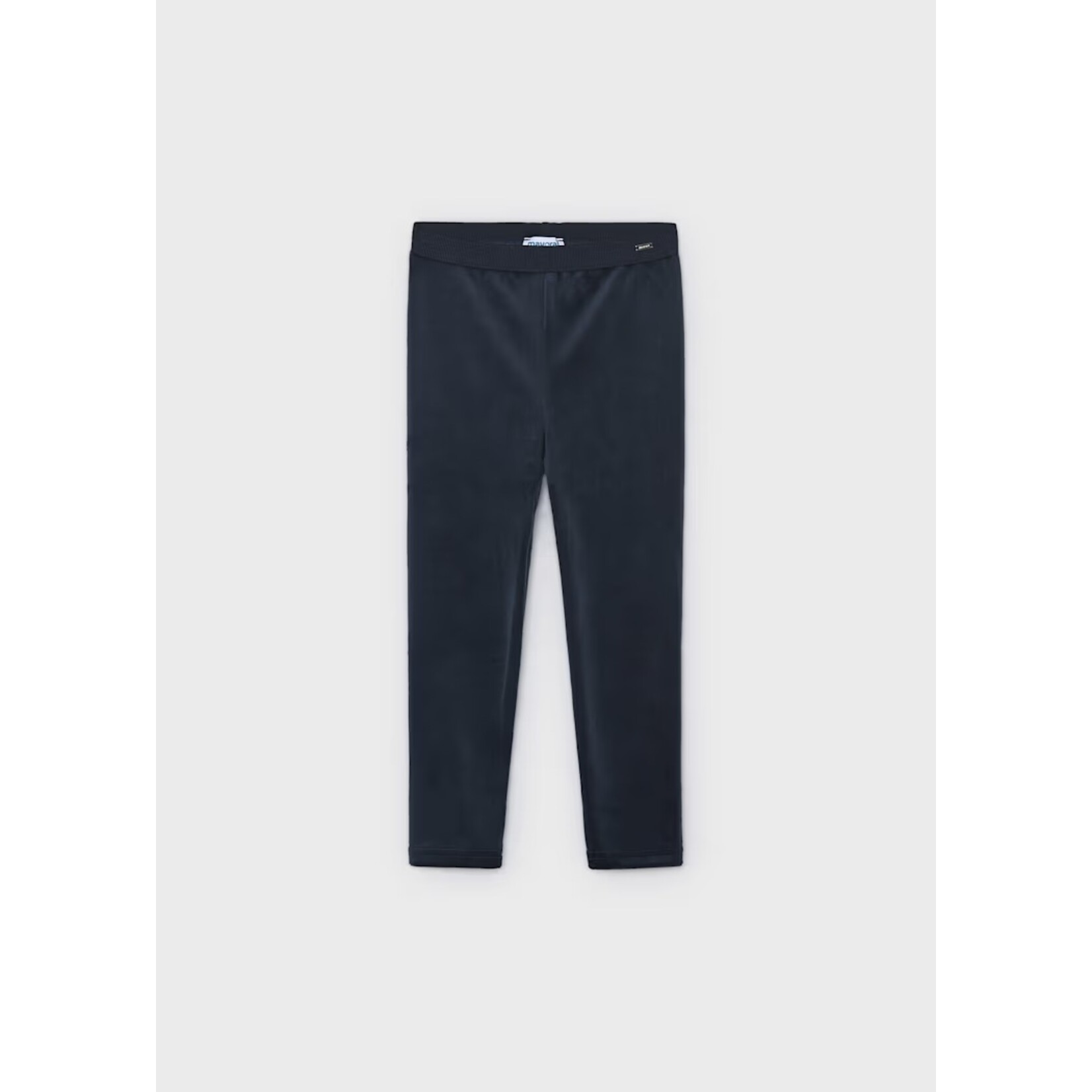 Mayoral MAYORAL - Navy blue velvet leggings
