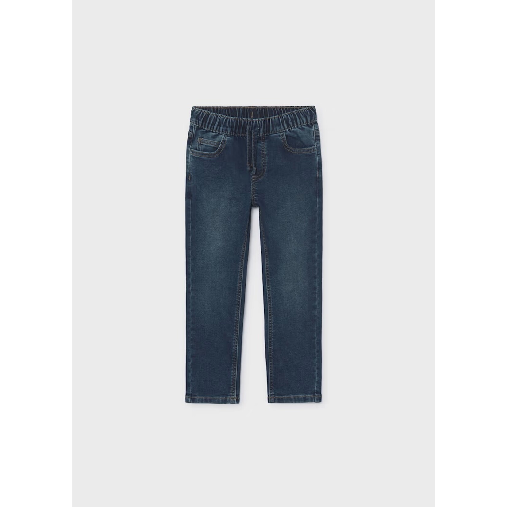 Mayoral MAYORAL-  Pantalon en denim foncé souple 'Jogger'