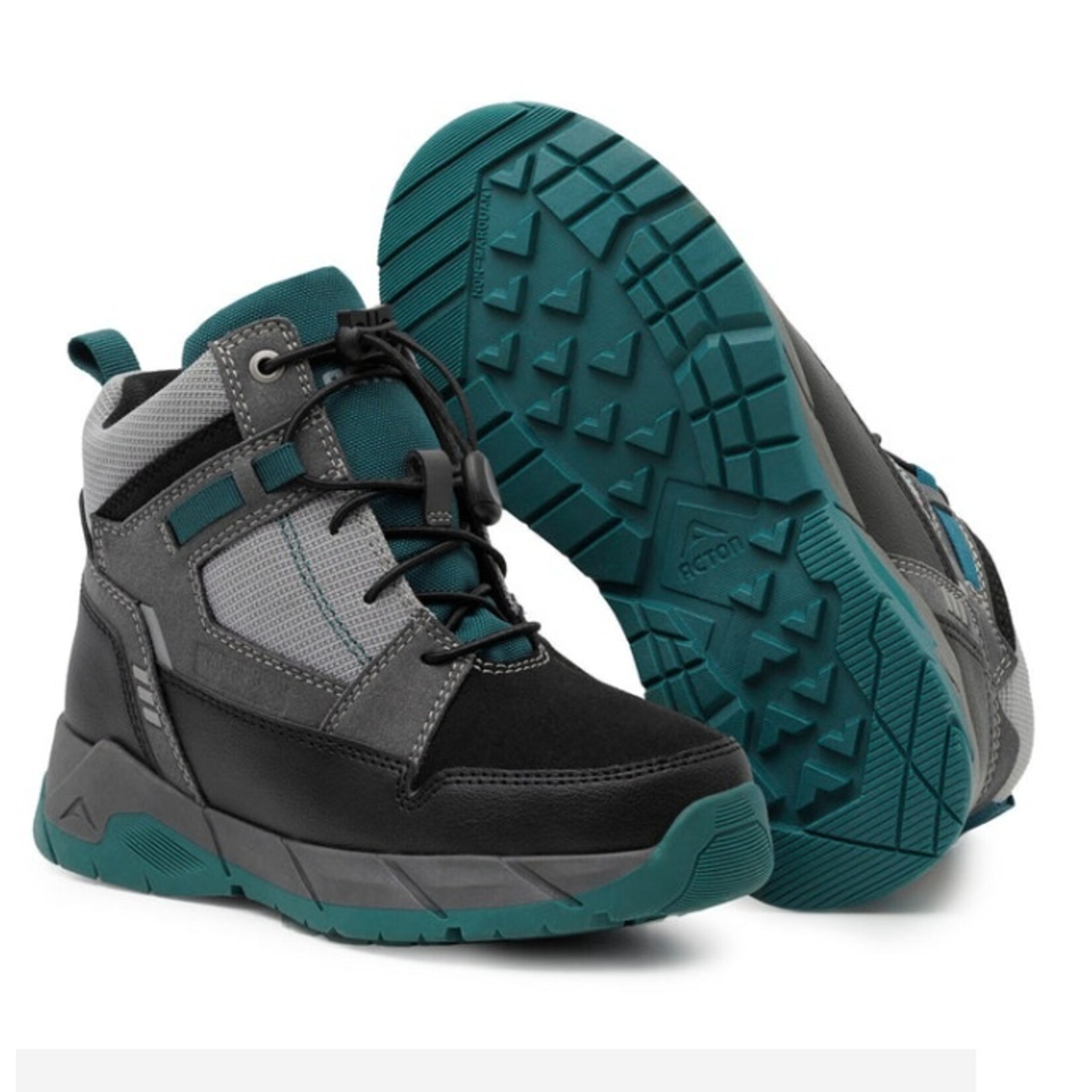 Acton ACTON - Trailblazers, sarcelle | bottes mi-saison enfant type randonneur