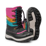 Acton ACTON - Winter Boots 'Gummy' - Pink and turquoise