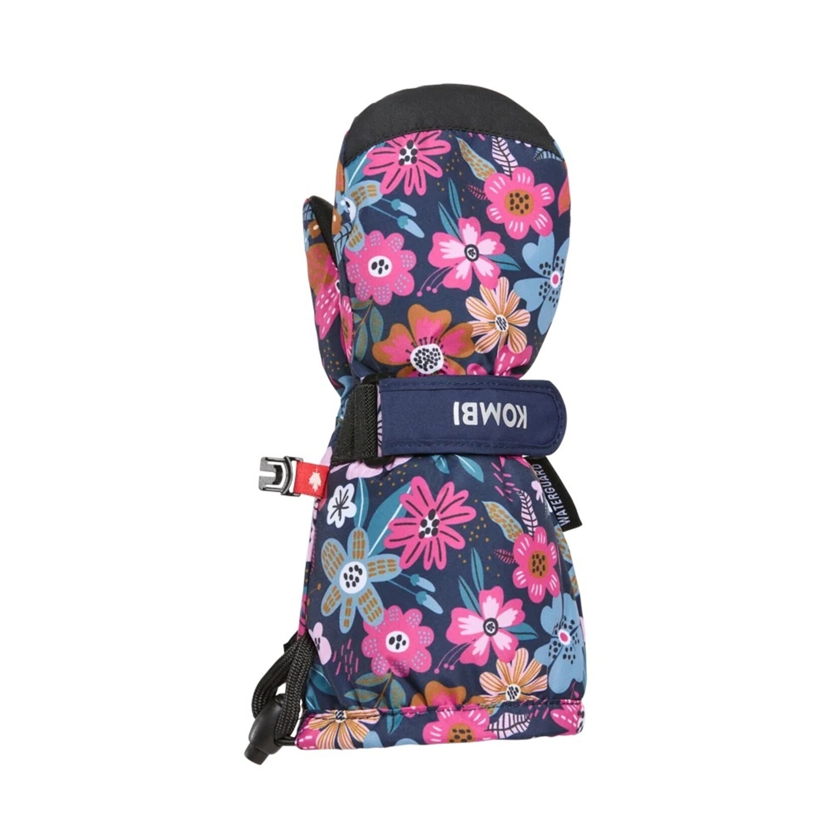 Kombi KOMBI - Children's Mittens 'Roomy PRIMALOFT - Flower Blossom'