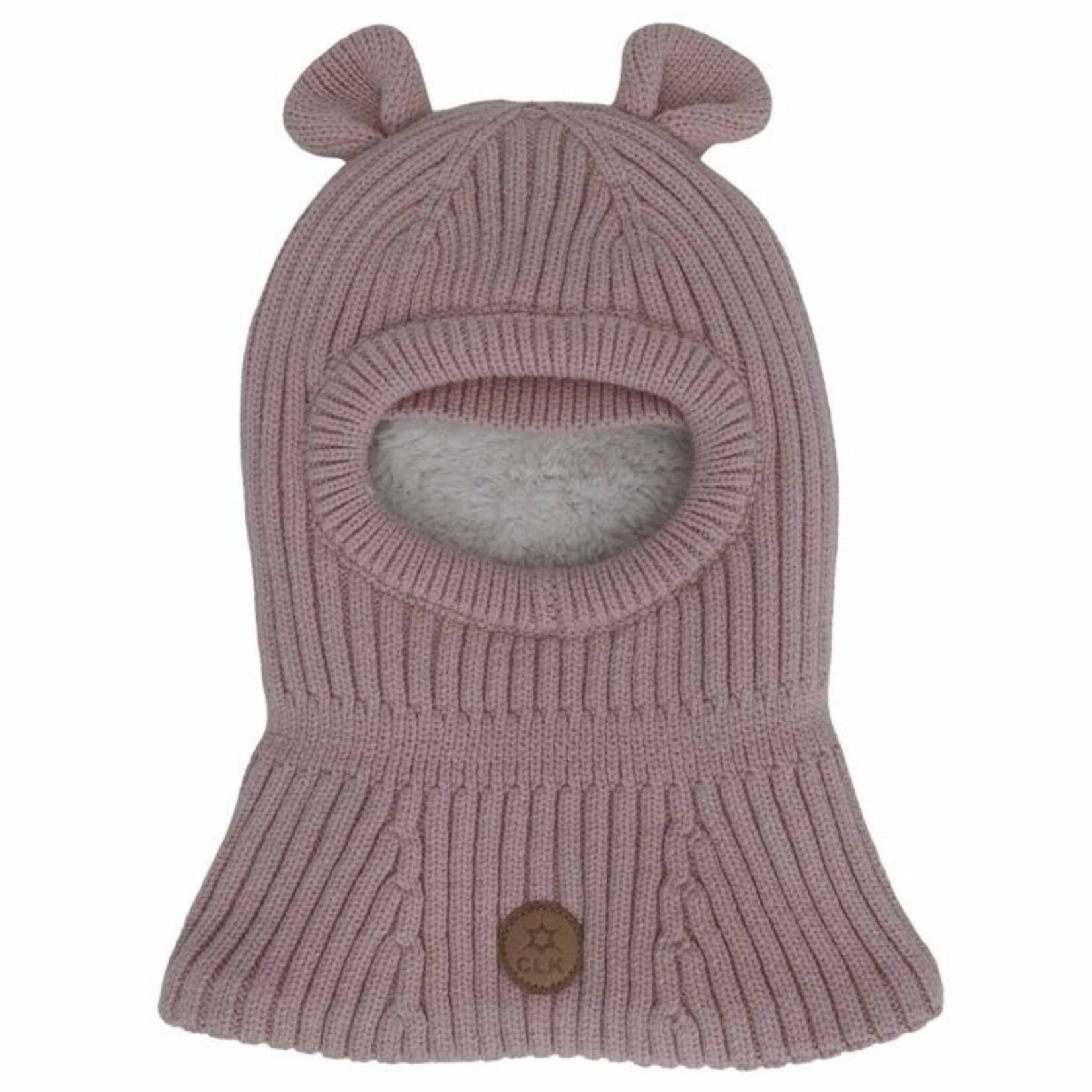 Calikids CALIKIDS - Knit Bear Balaclava - Lotus
