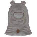 Calikids CALIKIDS - Knit Bear Balaclava - Moon Beam