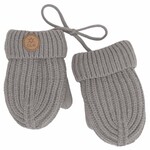 Calikids CALIKIDS - Knit Mitten with Cords - Moon Beam