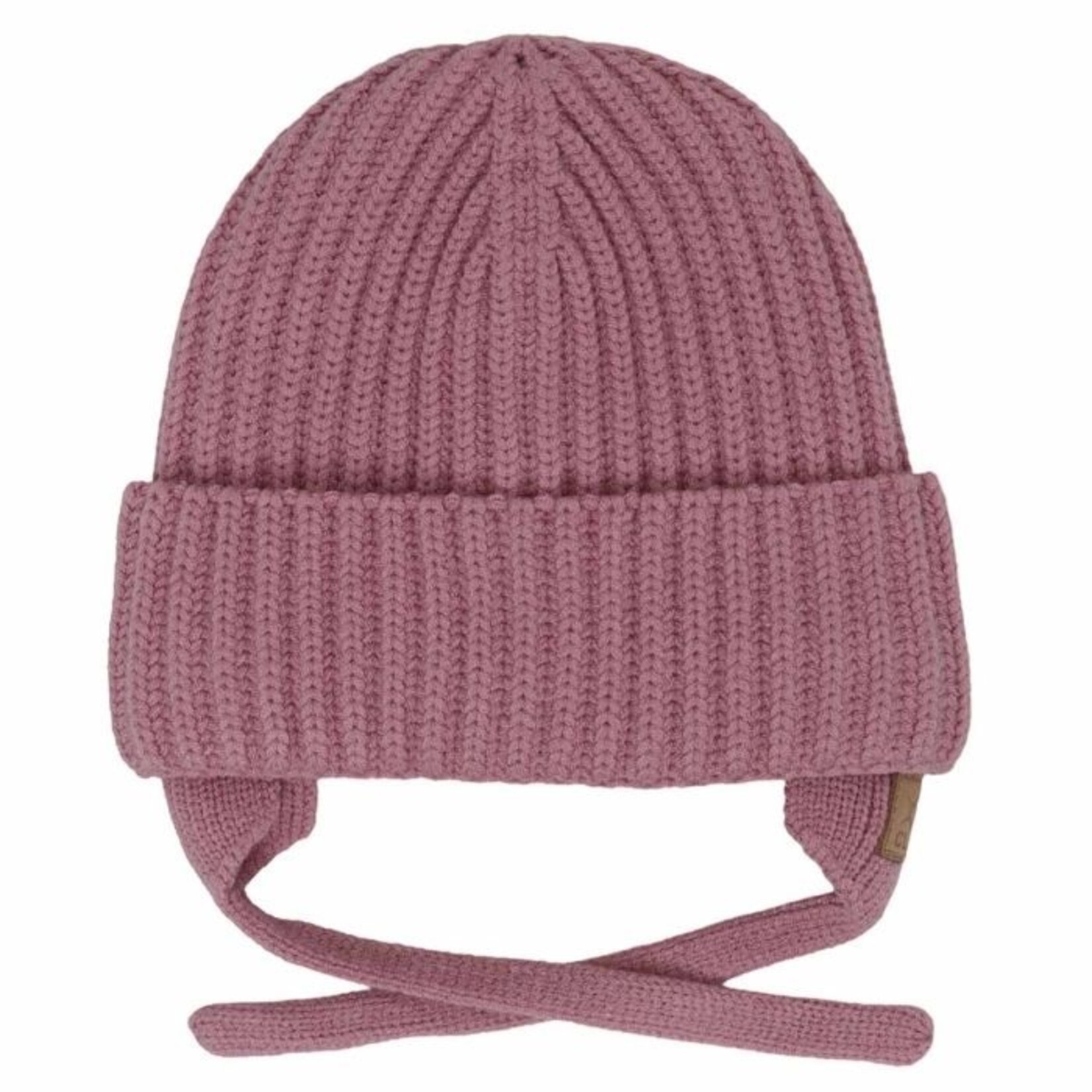 Calikids CALIKIDS - Soft knit lined hat - Cameo Pink