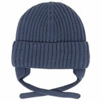Calikids CALIKIDS - Tuque doublée en tricot doux - Bleu
