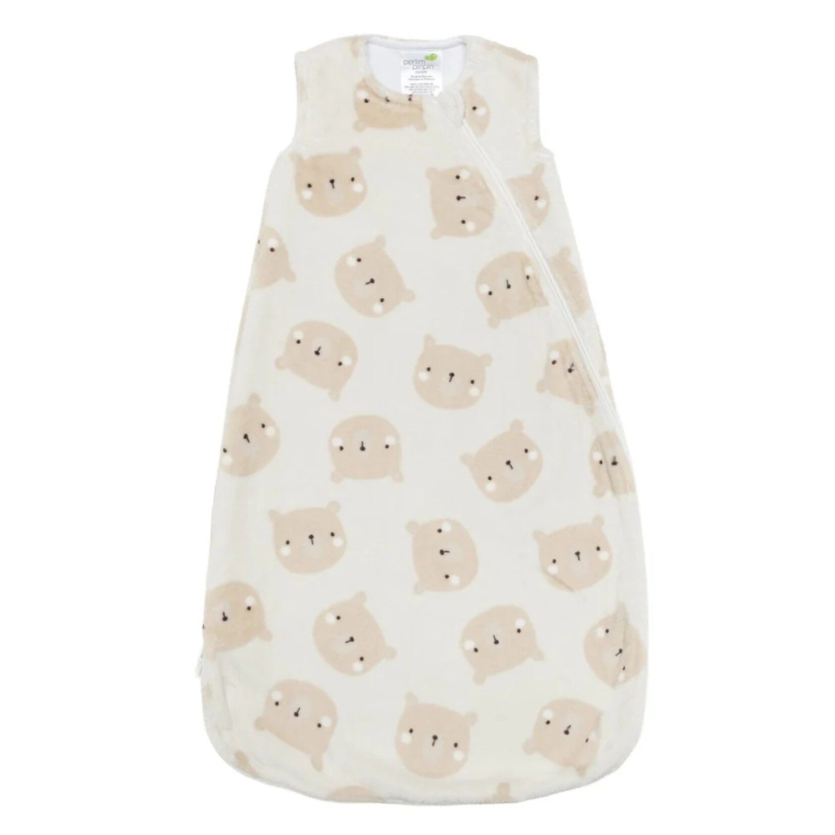 Perlimpinpin PERLIMPINPIN - Sac de nuit/gigoteuse en peluche - Ours (1.5 togs)