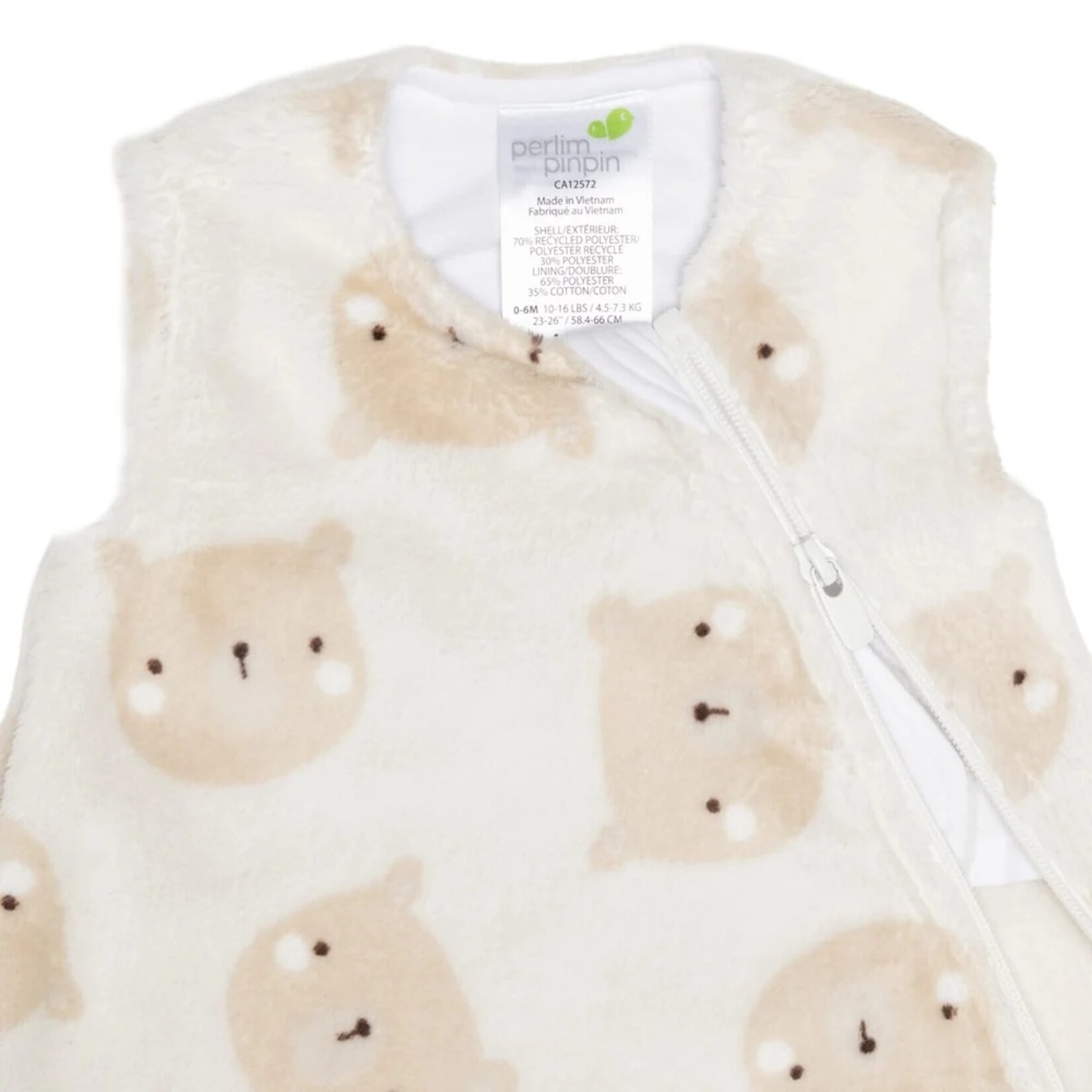 Perlimpinpin PERLIMPINPIN - Plush sleeping bag - Bears (1.5 togs)