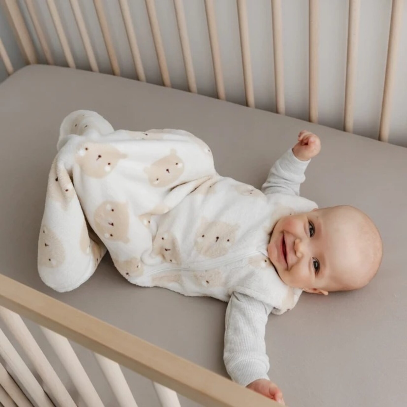 Perlimpinpin PERLIMPINPIN - Plush sleeping bag - Bears (1.5 togs)