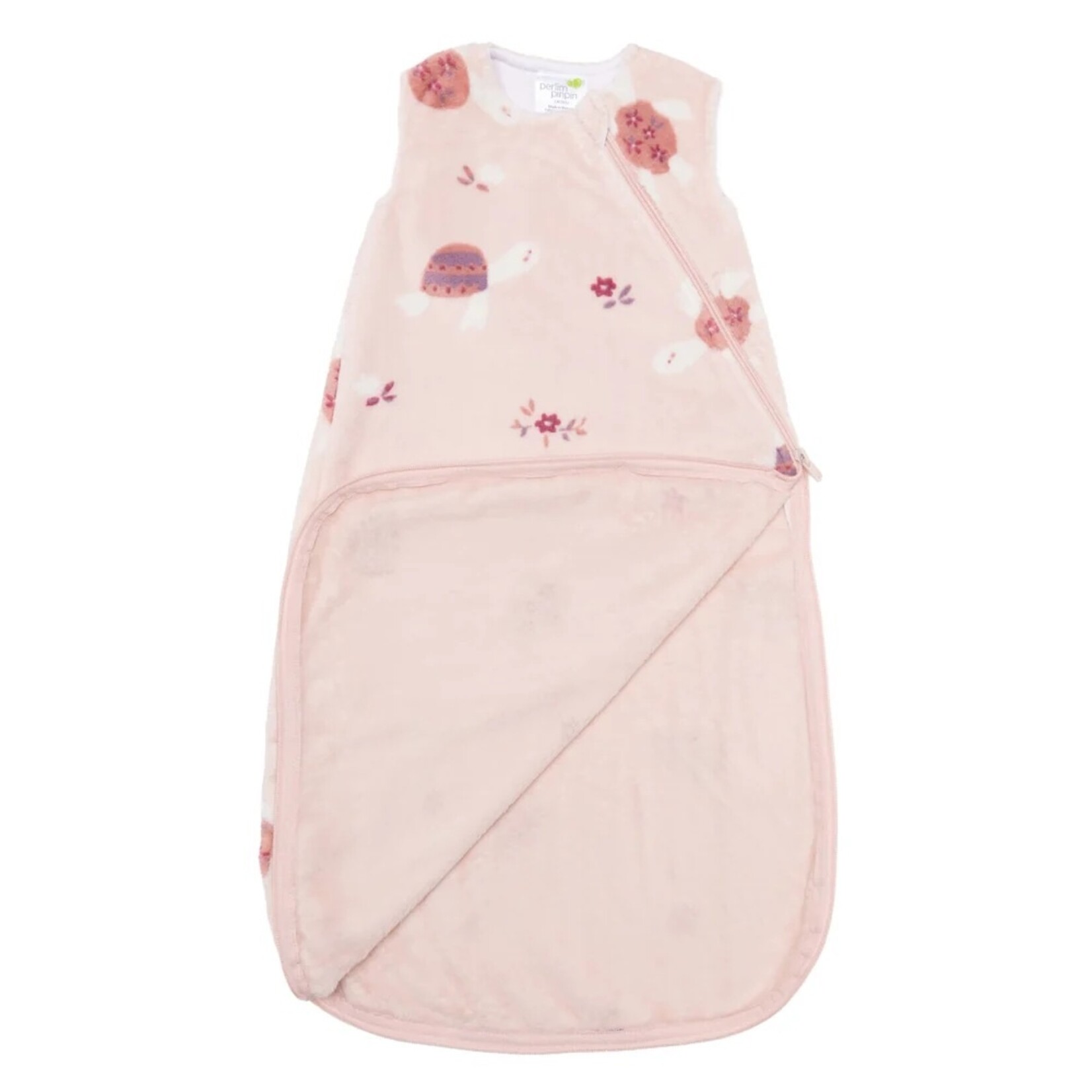 Perlimpinpin PERLIMPINPIN - Plush sleeping bag - Pink Turtle (1.5 togs)
