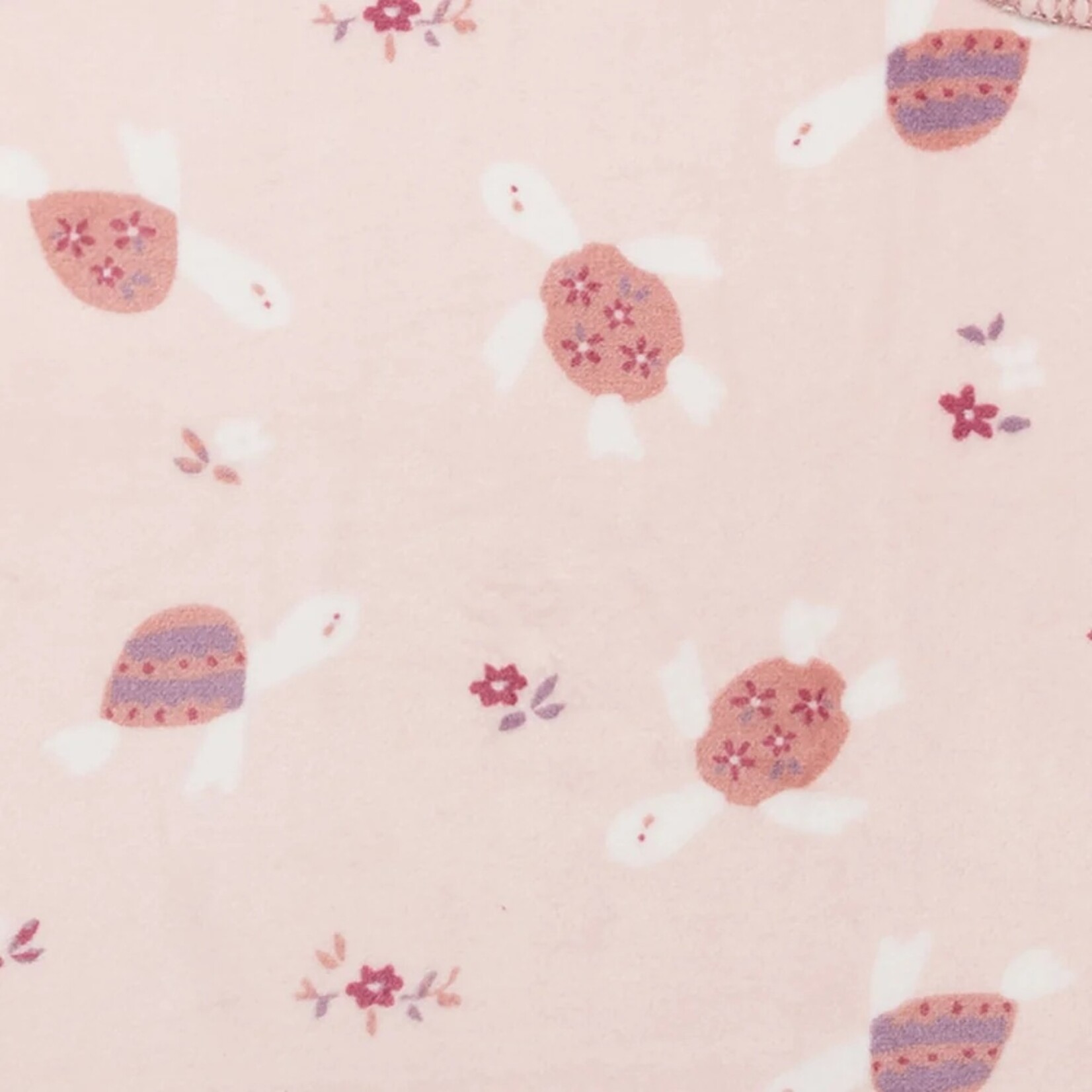 Perlimpinpin PERLIMPINPIN - Sac de nuit/gigoteuse en peluche - tortue rose (1.5 togs)