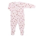 Perlimpinpin PERLIMPINPIN - Pyjama pour bébé en velours  'Pommes'