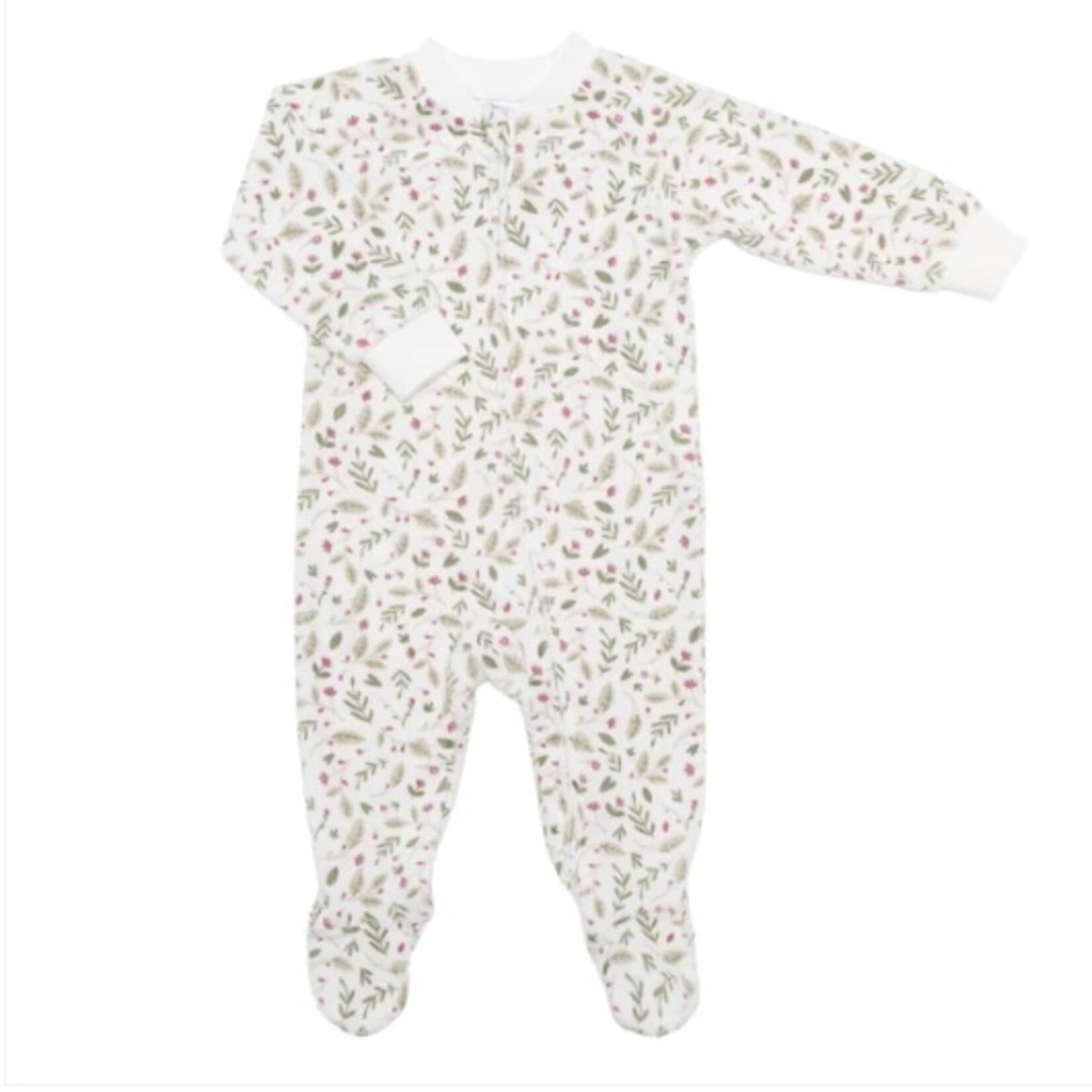 Perlimpinpin PERLIMPINPIN - Pyjama pour bébé en velours  'Prairie'