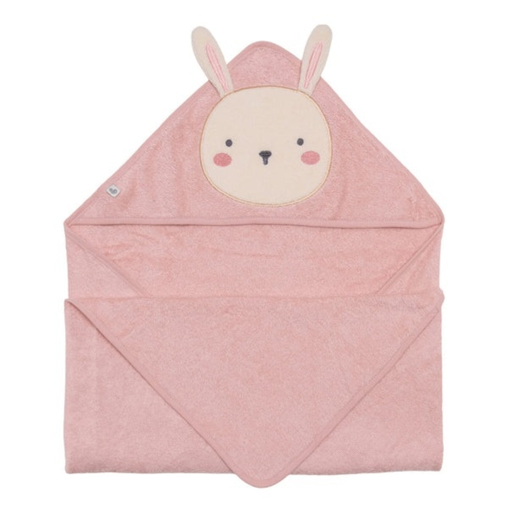 Perlimpinpin PERLIMPINPIN - Pink  Hooded Bath Towel 'Bunny'