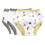 Perlimpinpin PERLIMPINPIN - Culottes d’entraînement lavables et réutilisables - Camions, cosmos et baseball