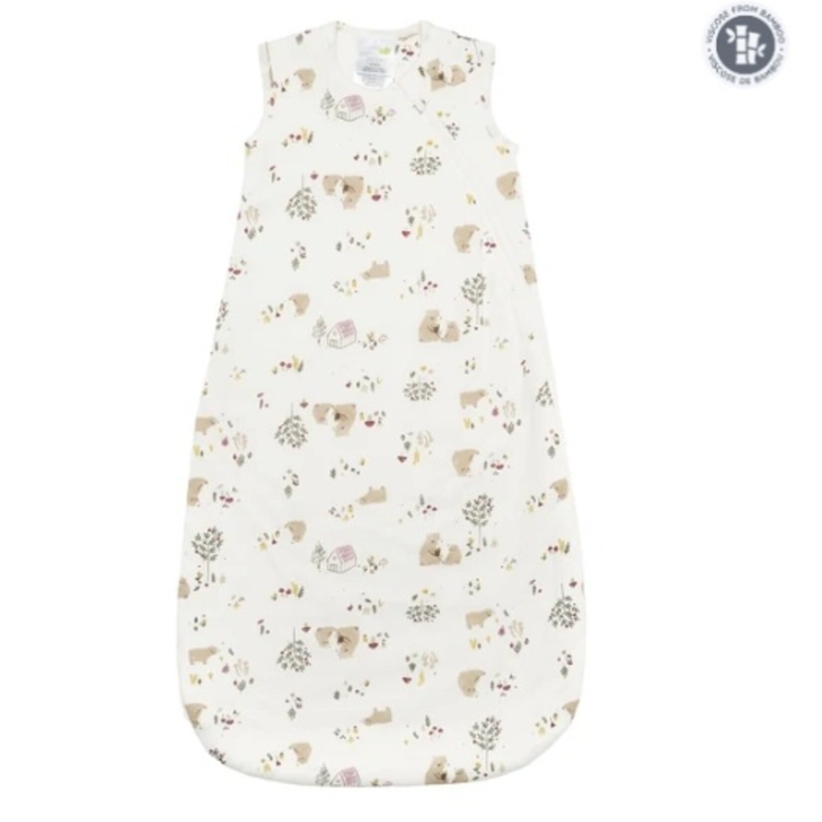 Perlimpinpin PERLIMPINPIN - Quilted bamboo viscose sleeping bag - Bear (2.5 TOG)