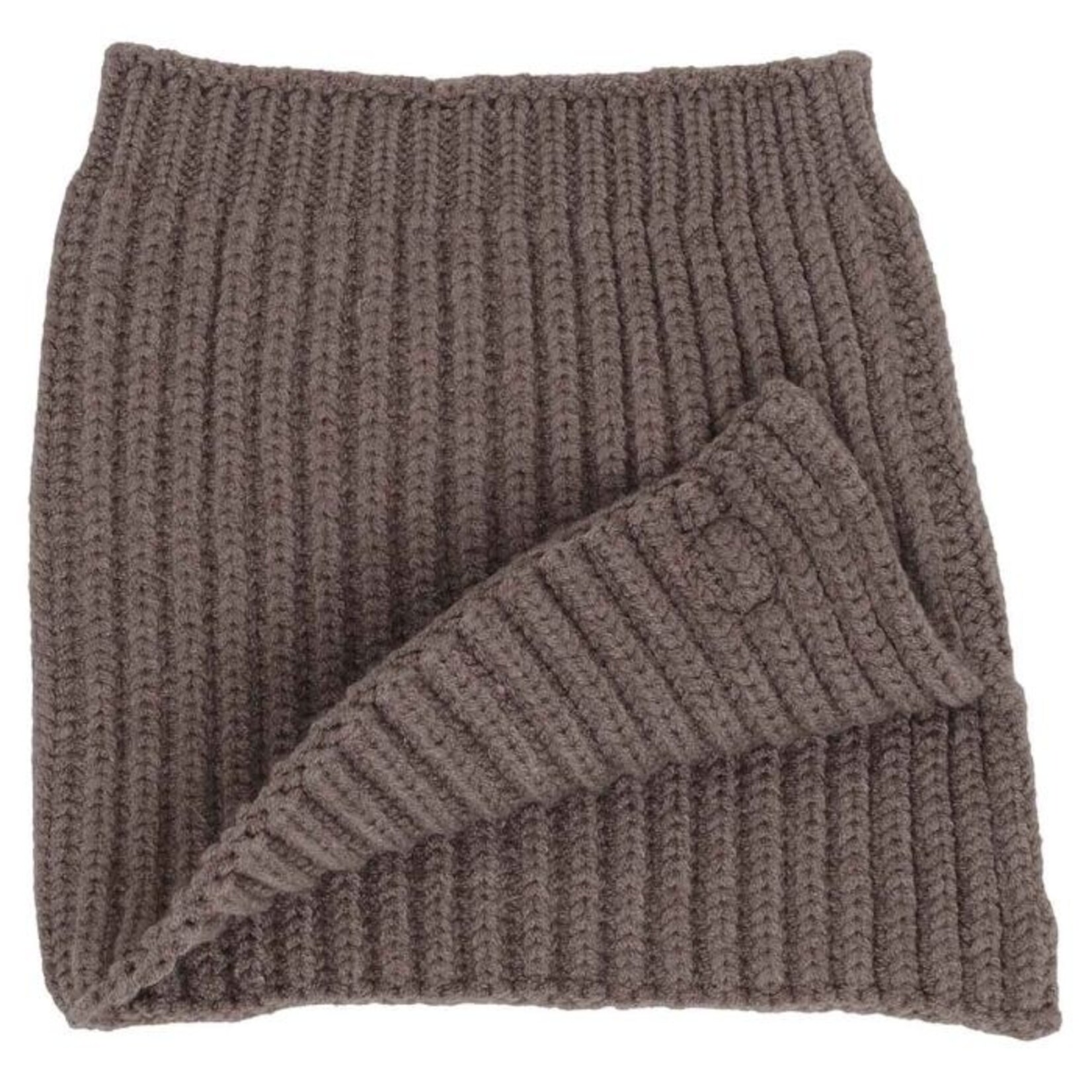 Calikids CALIKIDS - Cache-cou en tricot doux avec fente - Bleu