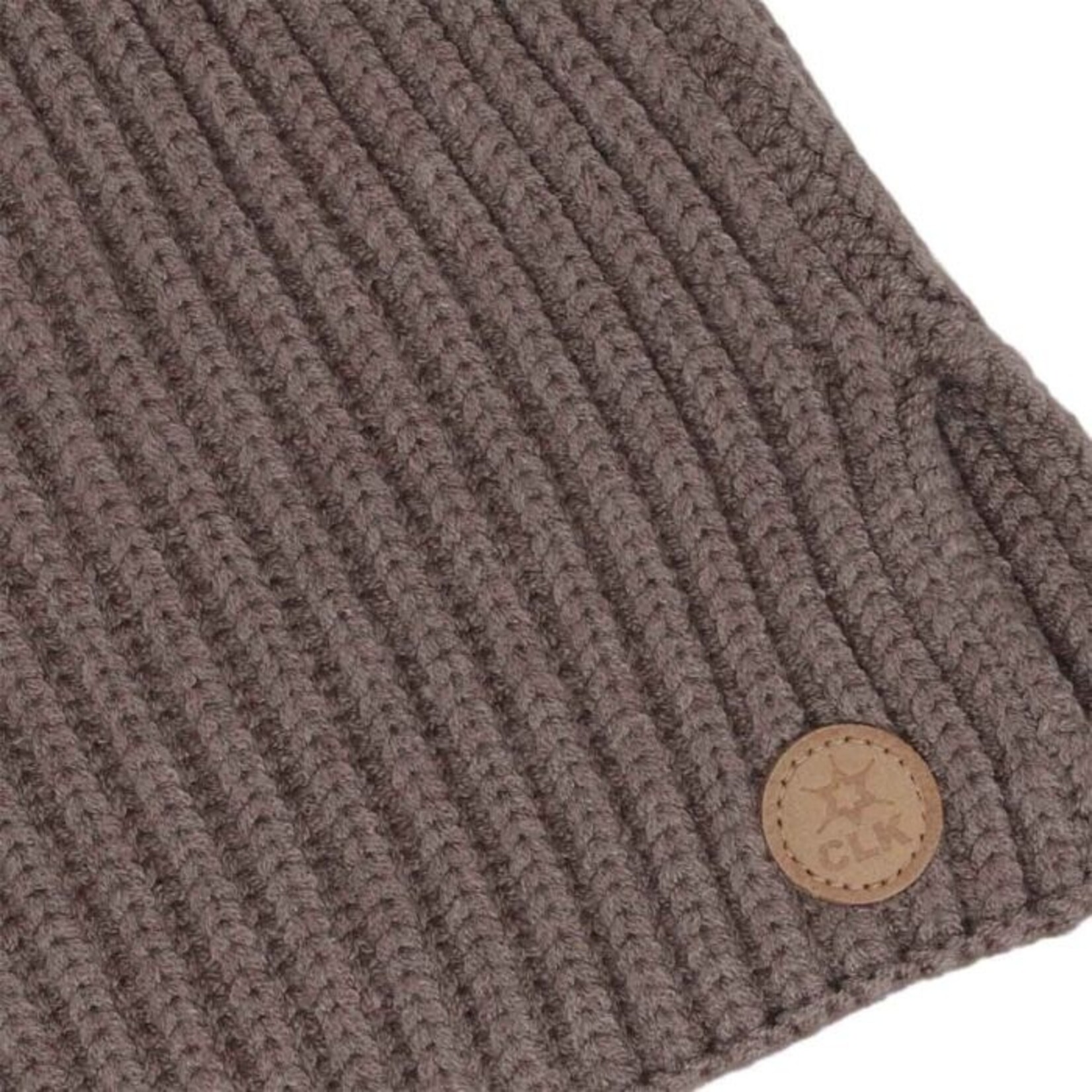 Calikids CALIKIDS - Soft knit neck warmer with slit - Cameo Pink