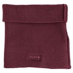 Calikids CALIKIDS - Versatile soft knit neck warmer with slit - Maroon