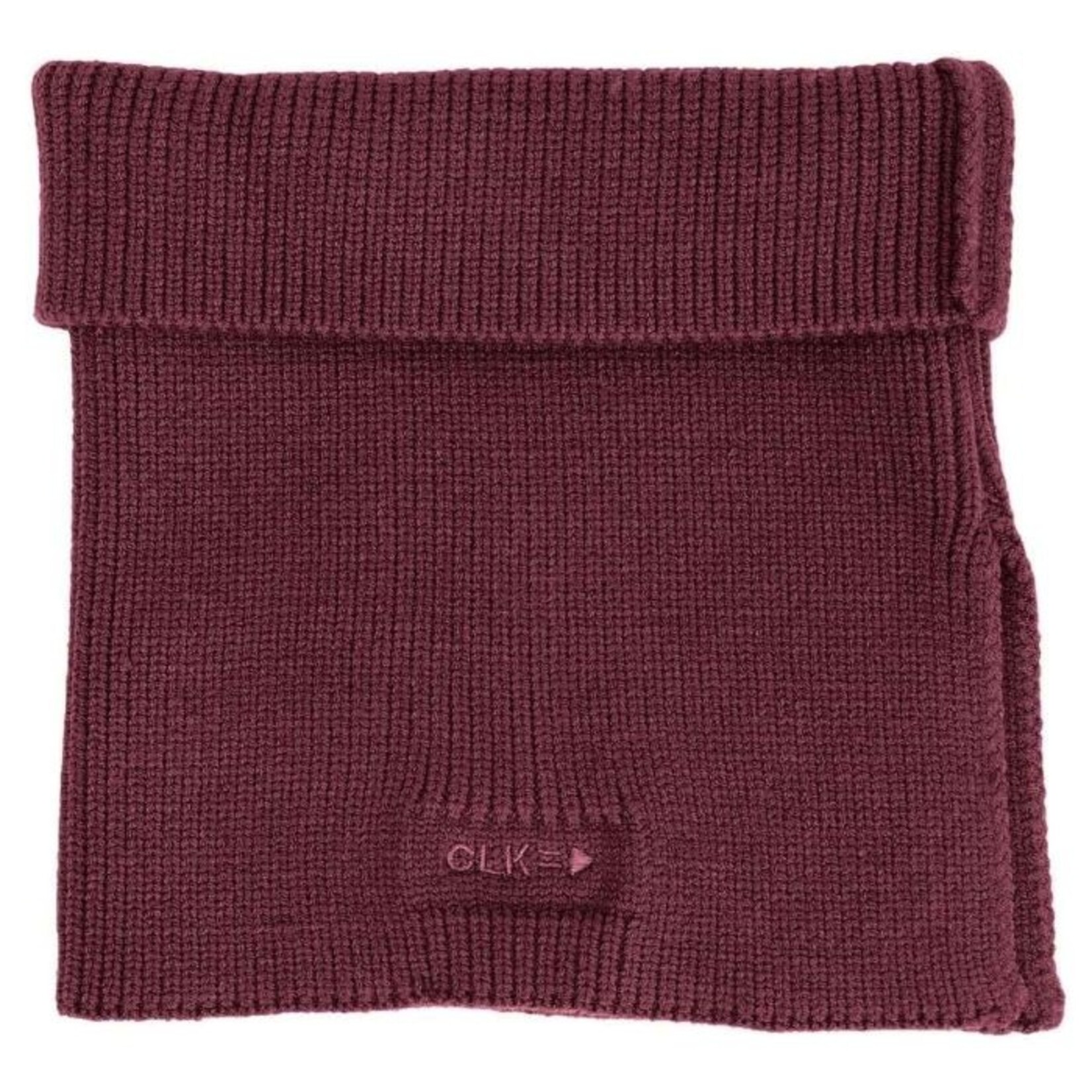 Calikids CALIKIDS - Cache-cou versatile en tricot doux avec fente - Bordeaux