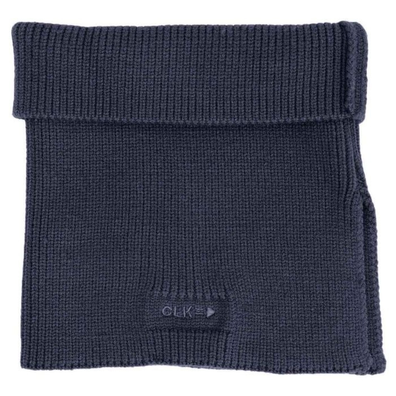 Calikids CALIKIDS - Cache-cou versatile en tricot doux avec fente - Bleu marine